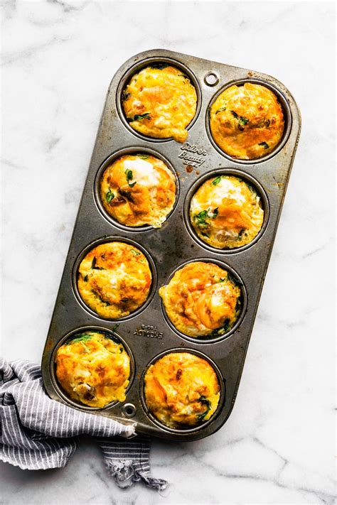 Mini Frittata Egg Muffins - Kitovet