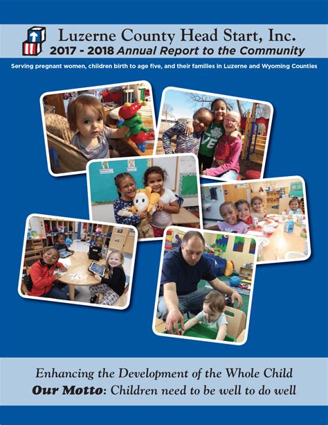 Annual Reports - Luzerne County Head Start