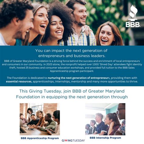 Wondering how the BBB of Greater Maryland Foundation impacts you? Here ...