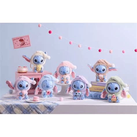 MINISO Disney Stitch Eat Something Before Sleep Series Plush Pendant ...