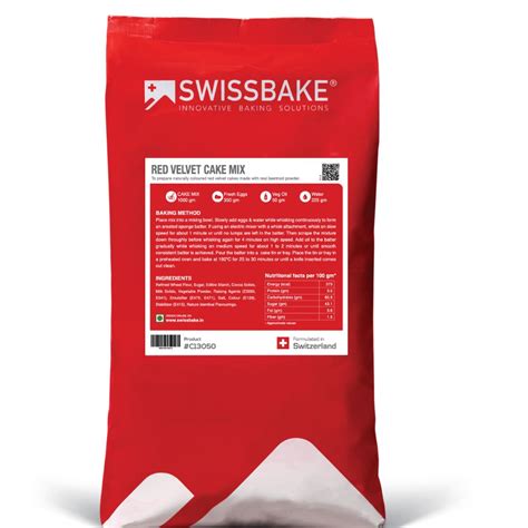 RED VELVET CAKE MIX 5KG SWISSBAKE – JITCO