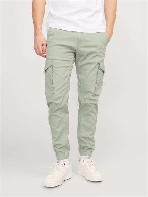 Slim Fit Cargo trousers | Light Green | Jack & Jones®
