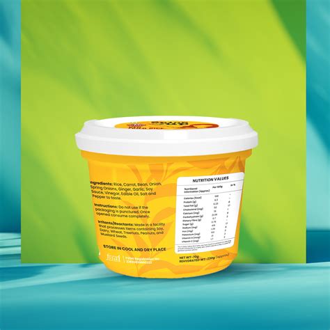 Veg Fried Rice Tub | Ready to Eat Freeze Dried Food Online