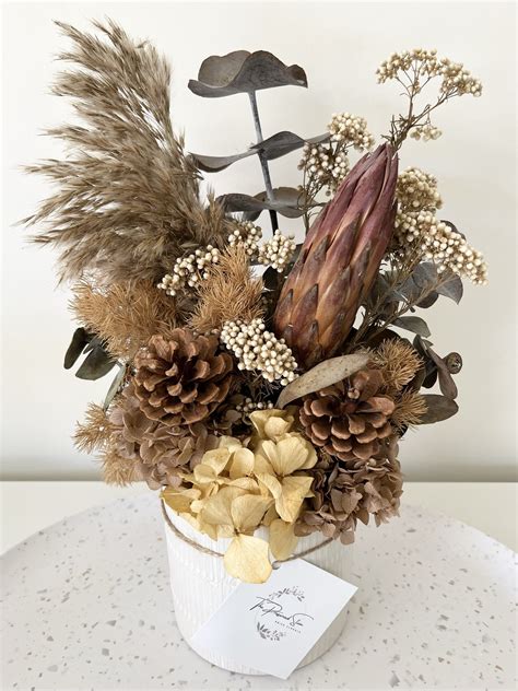 Dried Flower Arrangement Pink — The Preserved Stem - Dried Flowers