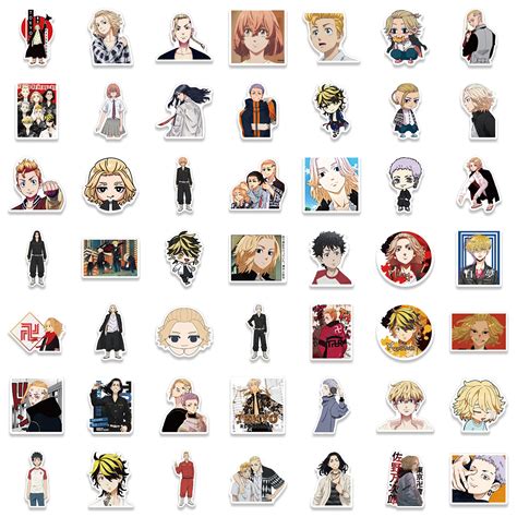 Buy 200PCS Tokyo Revengers Stickers, Tokyo Revengers Sticker Pack for ...