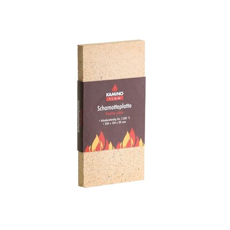 Buy Kamino-Flam Chamotte Plate, Refractory Fireclay Plate for Pizza ...
