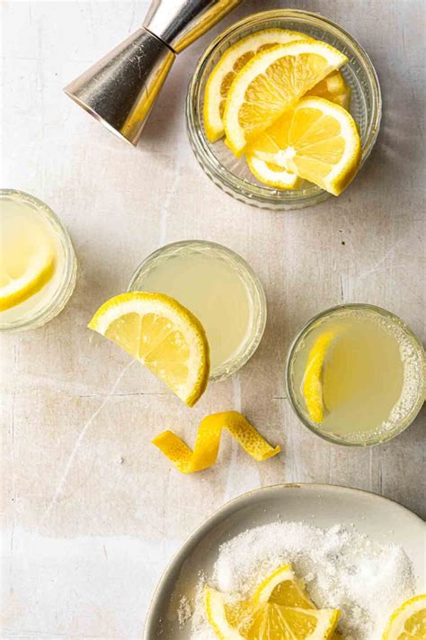 Lemon Drop Shot - Another Cocktail Blog