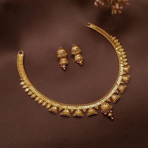 Buy Armika 22K Gold Necklace 22 KT yellow gold (16.59 gm). | Online By ...