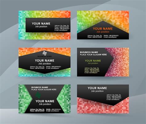 Business Card Sample Layout 的图像结果