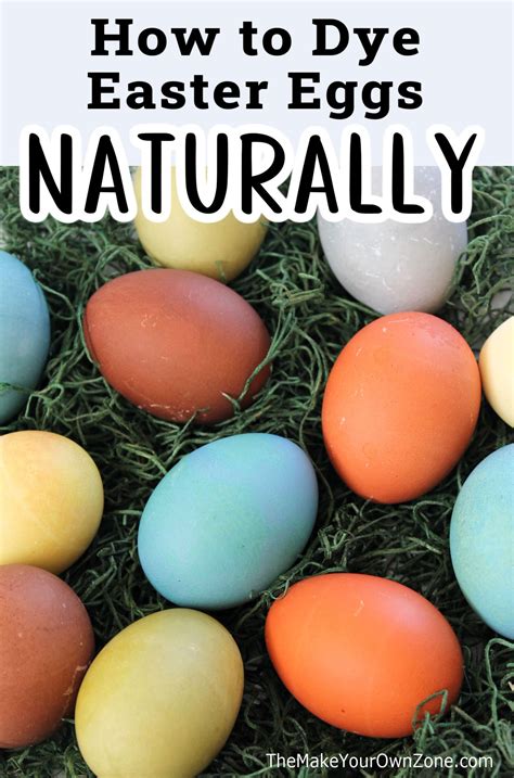 Natural easter egg dyes – Artofit