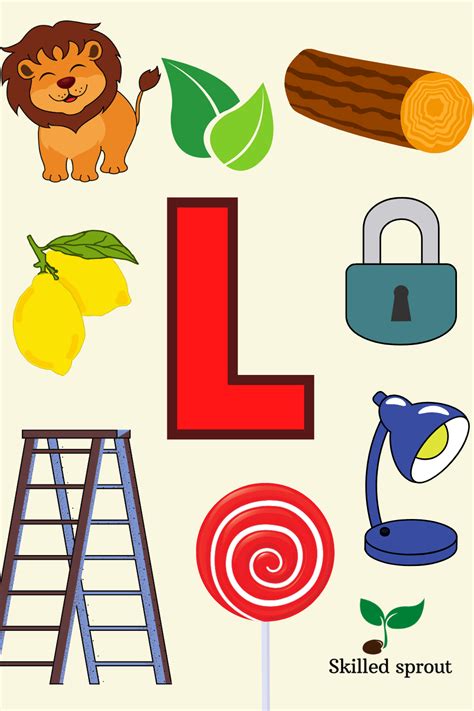 Letter L words | Alphabet words | Learn ABC in 2025 | Learning abc ...