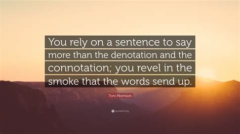 Denotation In A Sentence