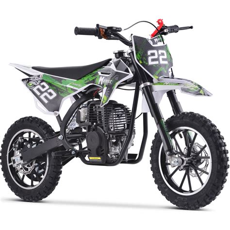 MotoTec Demon 40cc 4-Stroke Kids Gas Dirt Bike Green-MT-DB-4