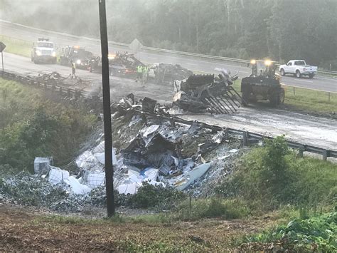 Man ID'd in fatal, fiery I-85 crash near Blacksburg