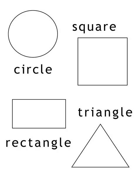 Basic Geometry Shapes 的图像结果