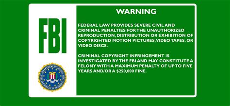 Fbi Warning Screen
