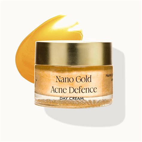 Nano Gold Acne Defence Cream with Turmeric and Nia-Cera-Peptide Comple ...