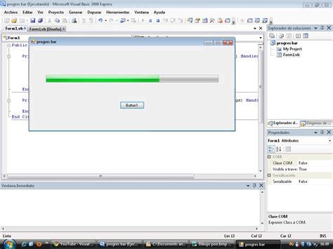 Image result for Progress Bar Visual Basic