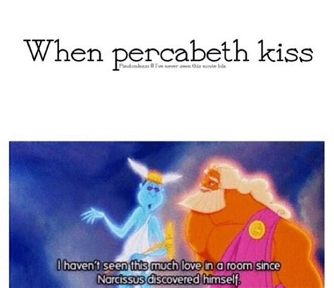 Percy Jackson And Annabeth Chase Kissing In The Movie