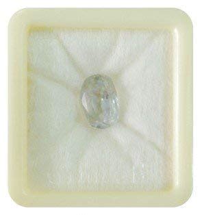 Arpita Gems Original Ceylon White Sapphire/Safed Pukhraj Lab Certified ...