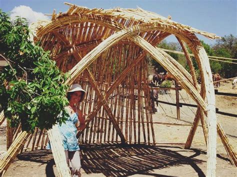 Estructuras naturales con carrizo: Ultima etapa de construcción | San ...