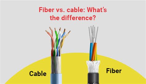 What Is The Difference Between Fiber Optic And Cable Internet