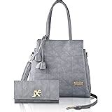 Speed X Fashion Women's Handbag with Clutch (Set of 2) (SBNY-Combo ...