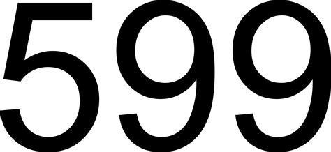599 — пятьсот девяносто девять. натуральное нечетное число. 109е ...
