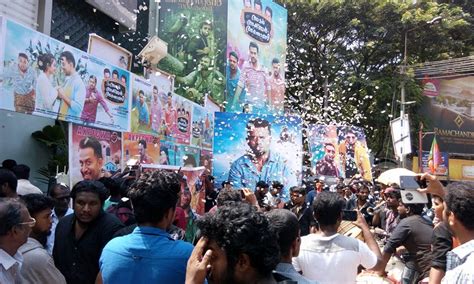 'Amar Akbar Anthony': Pics of Fans Celebrating in Theatres - Photos ...