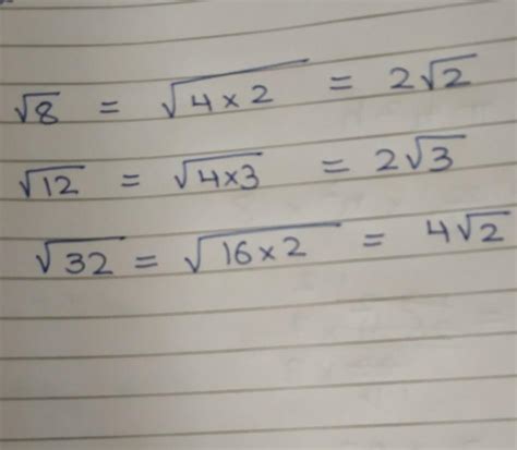 Pls can some one HELP me Simplify the following surds square root 8 ...