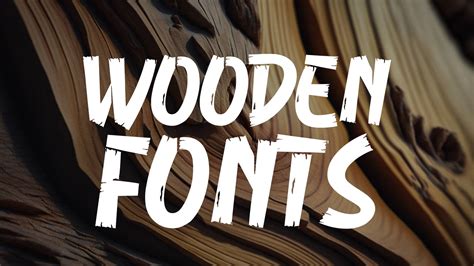 best font for engraving wood | HipFonts