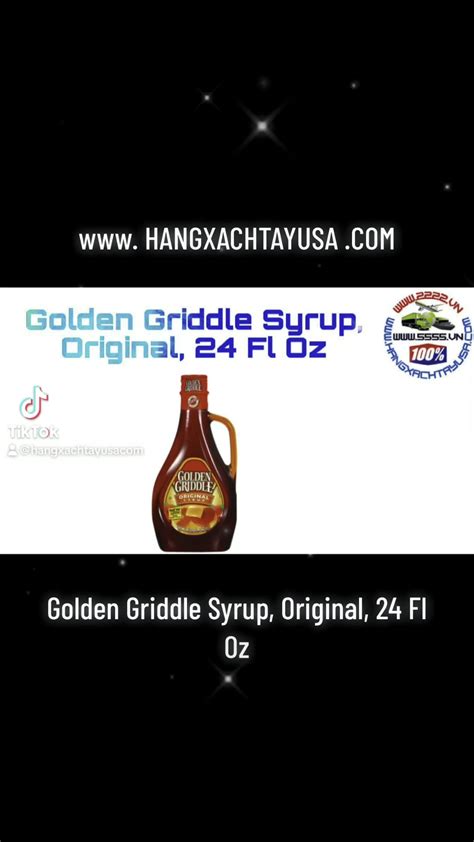 Golden Griddle Syrup, Original, 24 Fl Oz. : r/COLLECTIONFASHION