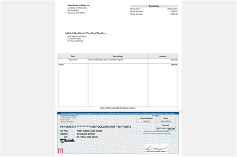 What to look out for for when your Minnesota rebate check arrives