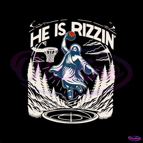 Vintage 90s He Is Rizzin Easter Funny Meme SVG - Matthew Davis - Medium