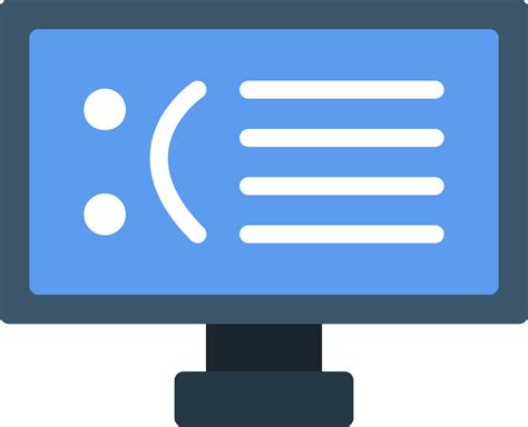 Image result for Computer Blue Screen Icon Settings