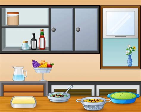 Kitchen Cartoon 的图像结果