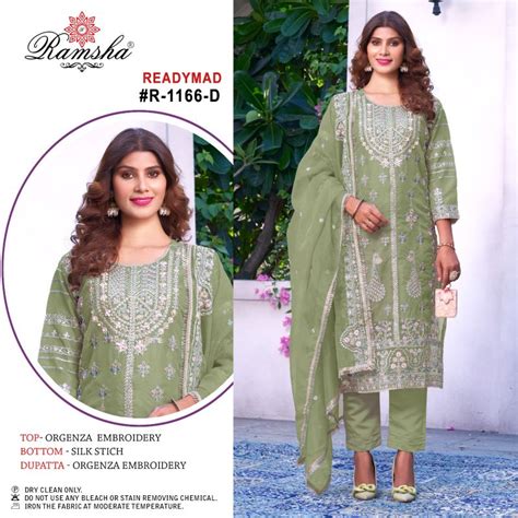 Ramsha R 1166 A To D Ready Made Pakistani Suits Collection