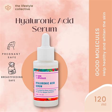Hyaluronic Acid Serum by Good Molecules Pregnancy Safe Breastfeeding ...