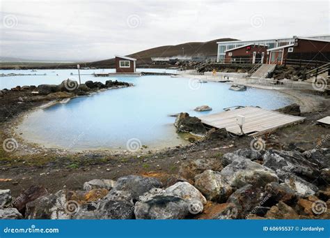 Myvatn Nature Baths editorial photography. Image of sulfur - 60695537