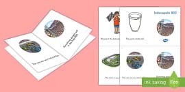 Indiana Symbols Emergent Reader (teacher made) - Twinkl