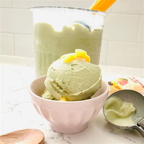 Ninja Creami Matcha Mochi Ice Cream Recipe - The Creameri