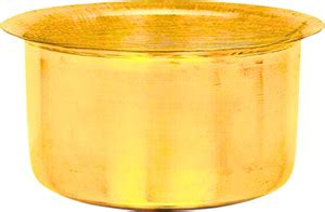 Anil Bartan Wale Pure Brass Tope,Tapeli,Patila for Tea/Milk/Water ...