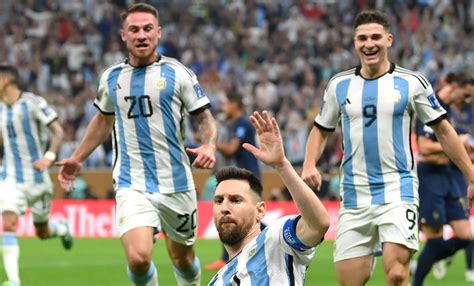 Lionel Messi-Led Argentina Lifts FIFA World Cup 2022 In Full ‘Chak De ...