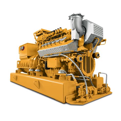 BIM objects - Free download! CG132B-12 (50Hz) 600 kW Gas Generator Set ...