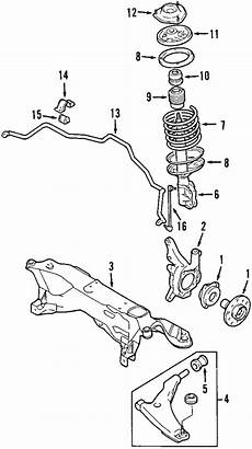 2006 Mitsubishi Galant Parts by Suspension Components For 2001 Mitsubishi Galant Es Auto 2006 Mitsubishi Galant Parts