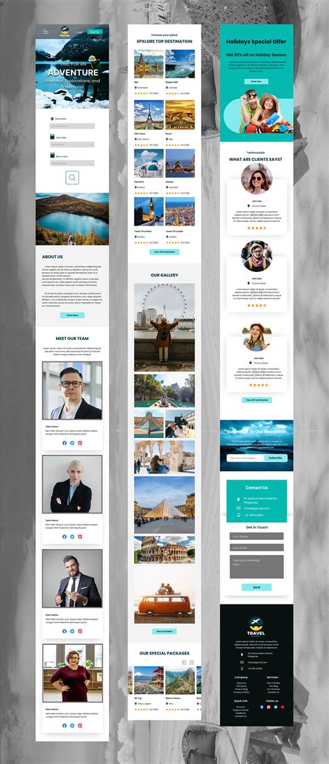 Travel Website Examples 的图像结果