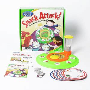 YAMAMA Snack Attack Rotary Table Spin Match Board Game Gadget Parent ...