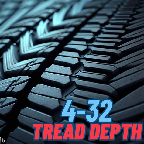 How Much Is 4 32 Tread Depth? A Comprehensive Guide