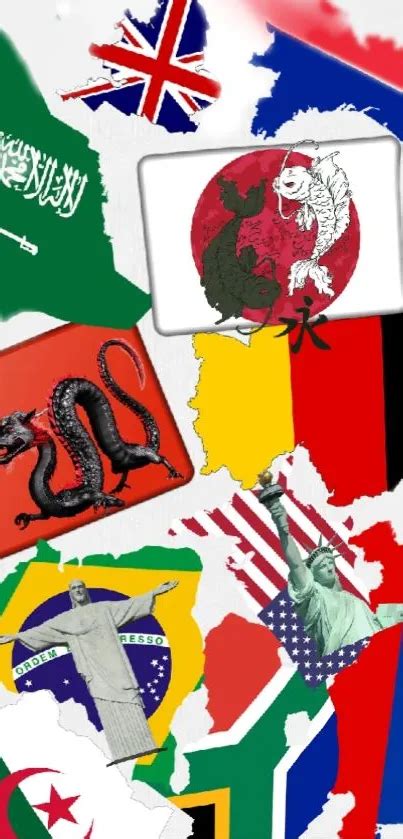 World Flags Art 的图像结果