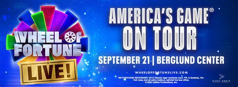 Wheel of Fortune-canceled :: Berglund Center